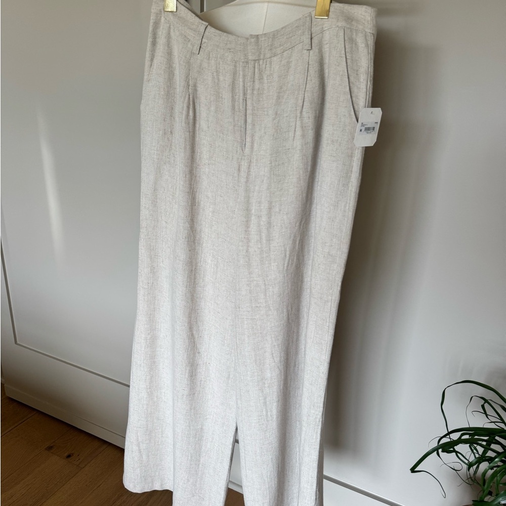 Altar'd State Linen Wide-Leg Pants - Picture 2 of 4
